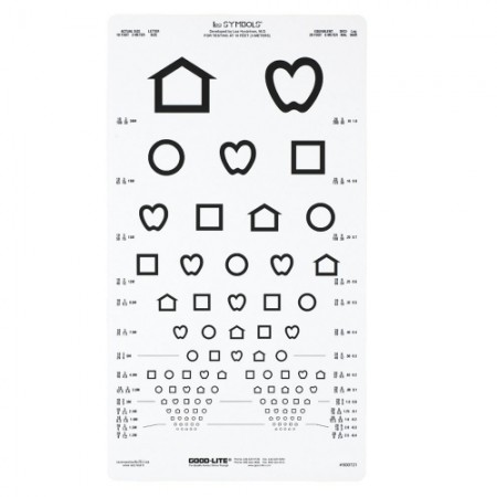 LEA Symbols Chart 10 Ft. (3 Meter)